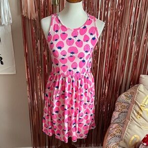Cat & Jack Pink Strawberry Dress